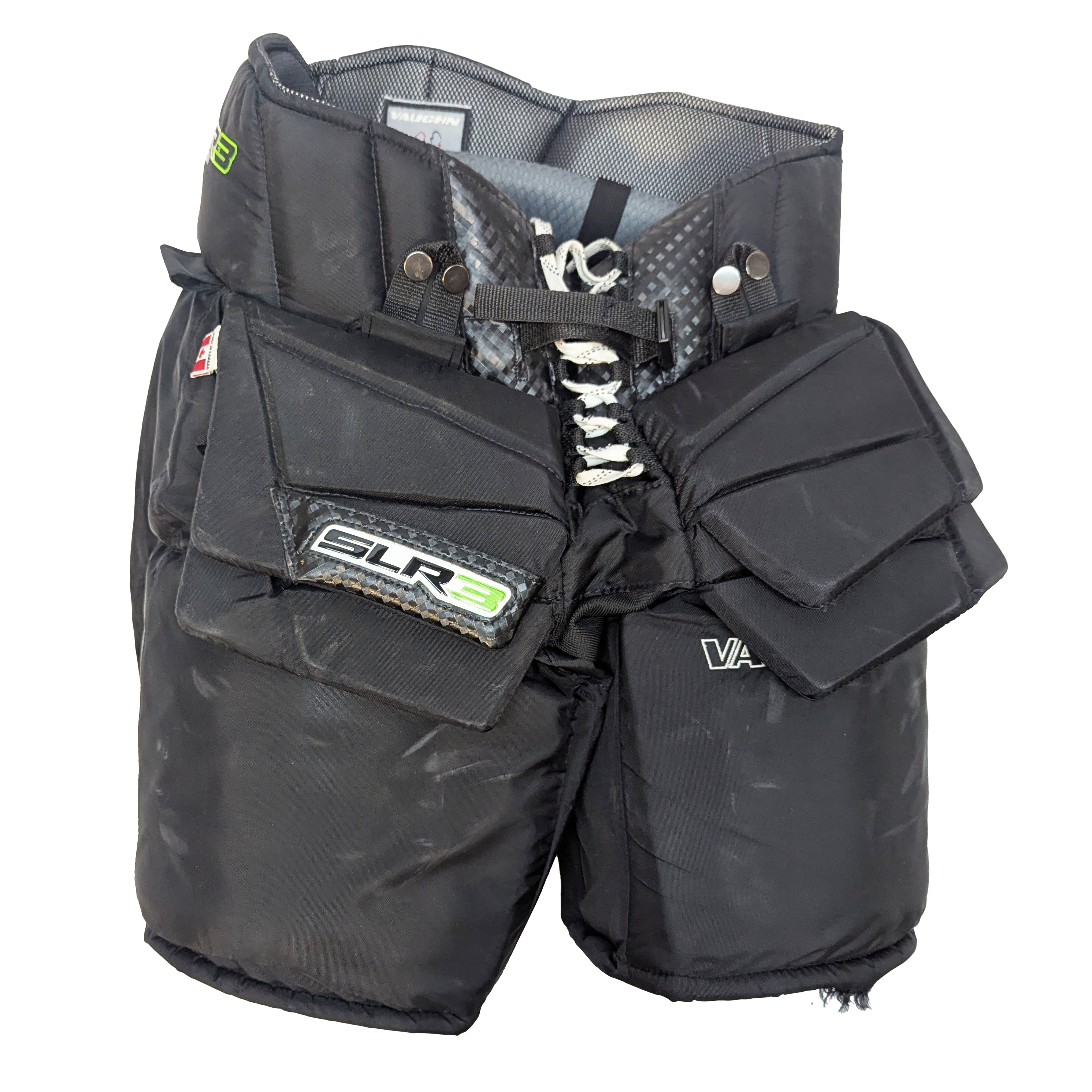 Vaughn Ventus SLR3 - Used NCAA Pro Stock Goalie Pants (Black)